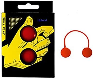 Uplood Fidget Toys Bundle Control Roll Game Knuckles Finger Yoyo Anti Stress Toy Great Gift for your kids and friends (Red)