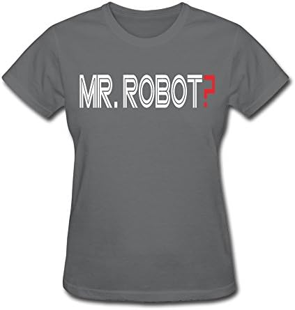 PAYYAND Women's Best Drama Mr Robot T-shirt DeepHeather XS