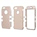 Majesticase Case Compatible with iPhone 5/5S Case - 3 Layers Diamante Bling Crystals Full Body Hybrid Armor Protection Cover + FREE Stylus in Gold