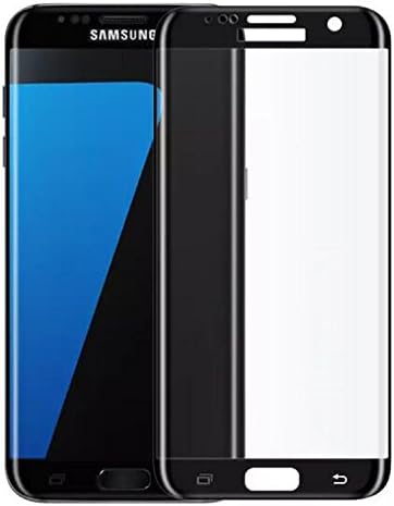 ASLING Galaxy S7 Edge Screen Protector, 3D Tempered Glass Screen Protector with 9H Hardness Full Coverage Ultra HD Clear Anti-Bubble Scratch Proof Military Grade Screen Cover (black)
