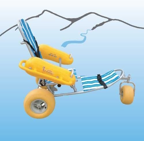 Aqua Creek Products F-017WWBC Floating Beach Access Chair