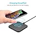 CHOETECH Qi Certified Wireless Charger Pad with Anti-Slip Rubber Compatible with iPhone XS Max/XS/XR/X/8/8 Plus,Samsung Galaxy S9/S9+/Note 9/Note 8/S8/S8+, Google Pixel 3/3xl, Qi-Enabled Devices