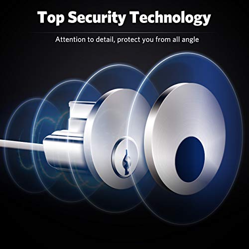 KING FORCE Keypad Deadbolt Lock, Keyless Entry Door Lock , Smart Locks