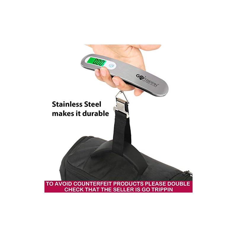 GoTrippin Steel Luggage Scales (Set of 2) (Silver_ELS) » Bag Collection