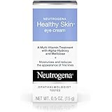 Neutrogena Healthy Skin Eye Firming Cream with Alpha-Hydroxy Acid, Vitamin A &amp; Vitamin B5, Hypoallergenic Eye Cream to Reduce Fine Lines &amp; Wrinkles, Fragrance-Free, 0.5 oz