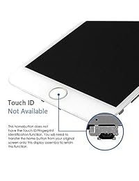 Reemplazo de pantalla para iPhone 6 4.7 '', LCD táctil Digitalizador Pre-ensamblaje de pantalla completa Incluye botón de inicio, cámara frontal, sensor de proximidad, altavoz con herramienta de reparación completa (blanco)