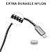 Kinbashi 4 Pack-1ft, 3ft, 3ft, 6ft Certified Lightning to USB Cable for iPhone iPad iPod