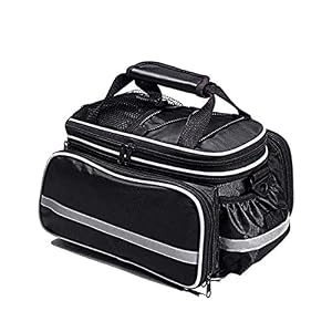 BODECIN Bicycle Pannier, Outdoor Waterproof Multi- function Portable Bicycle Pack Bike Pannier Carrying Luggage Package…