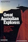 Front cover for the book Great Australian explorers by Marcia McEwan