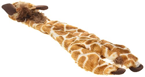 Ethical 5706 Skinneeez Giraffe Stuffing-Less Dog Toy, 14-Inch