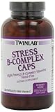 Twinlab Stress B-Complex Capsules with Vitamin C, 300 Count