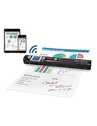 Escáner portátil inalámbrico varita mágica con WiFi VuPoint PDSWF ST47 VP, Negro