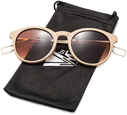 V by VYE Galaxy Rounds for Women with Rated UV Protection-Plastic Frame Sunglasses- Stylish Fashion Glasses for Beach, Festivals, Sports, and Outdoors