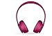 Beats Solo 3 Wireless On-Ear Headphones – Magenta Brick Red with Wicked Cushions (Renewed)thumb 1