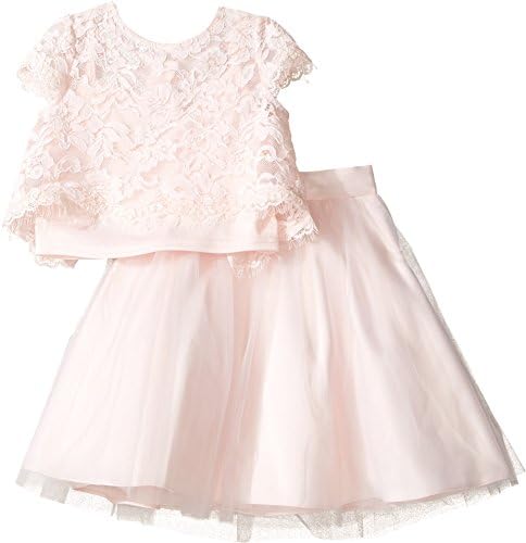 US Angels 2pc Lace Top and Tulle Skirt