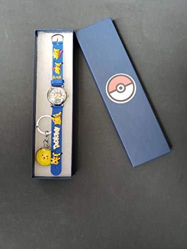 6 Pokemon+Watch+Pikachu+Silicone+Wristwatch