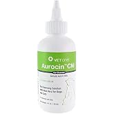 VetOne Aurocin CM With Aloe Vera Ear Cleansing Solution, Cucumber Melon, 4 Ounce