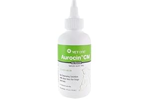 VITALITY SYSTEMS / SOGEVAL LABS VetOne Aurocin CM With Aloe Vera Ear Cleansing Solution, Cucumber Melon, 4 Ounce