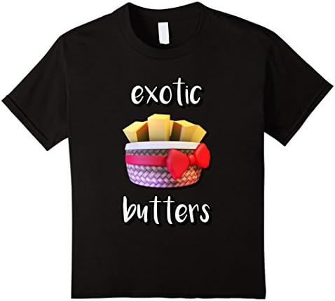 Kids FNAF Sister Location Exotic Butters T-Shirt 10 Black