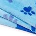 Allisandro Luxurious Dog Blanket, 350 GSM Super Fuzzy Microplush Fleece Pet Blankets for Small Medium Large Dogs and Cats, Blue Paw and Bone, 40