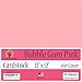 Bubble Gum Pink Cardstock - 12 x 12 inch - 65Lb Cover - 25 Sheets - Clear Path Paper
