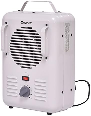 Thegood88 Electric Portable Utility Space Heater Thermostat Room 1500W Air Heating Wall