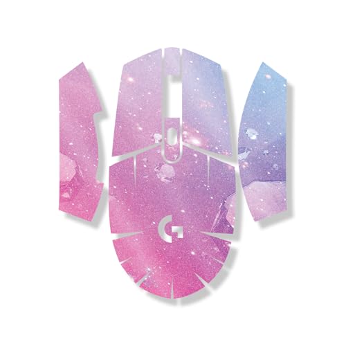 Glossy Glitter Mouse Skin Compatible with Logitech G305 Lightspeed - Pink Diamo…