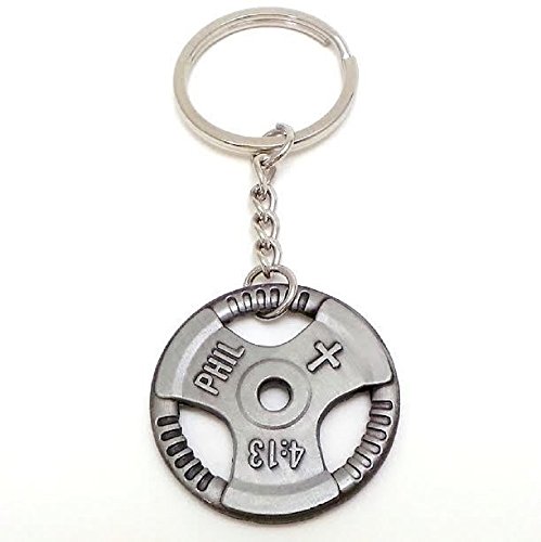 Grip Plate Keychain Antique Finish - Phil 4:13