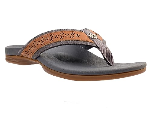 Spenco Women's Miramar, Grey, 7.5