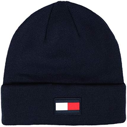 Amazon トミーヒルフィガー ニット帽 ニットキャップ メンズ Tommy Hilfiger 帽子 ビーニー ファッション 小物 ネイビー 並行輸入品 ニット 通販