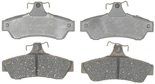 ACDelco 14D1048C Advantage Ceramic Rear Disc Brake Pad Set with Wear Sensor