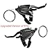 Shimano Shifter ST EF500 3x7 Speed Shift/Brake Lever Combo Set 3-Finger with Inner Cables