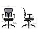 Poly and Bark Brighton Office Chair in Mesh, Black