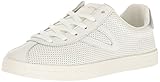 TRETORN Women's Camden2 Sneaker, White Perforated