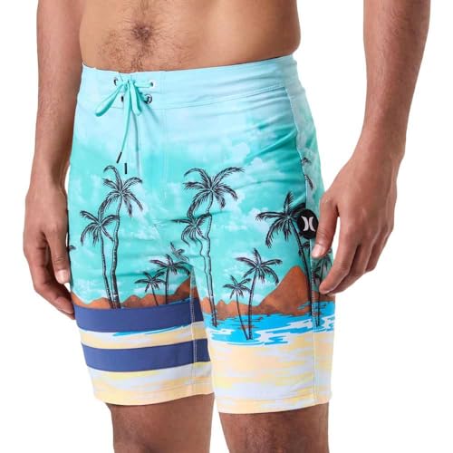 Hurley Herren Block Party, 45,7 cm Boardshorts, Fiji, 6