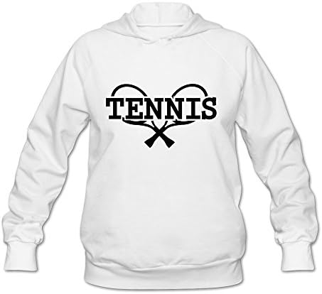 Women's Hooded New Style Tennis Size L Color White