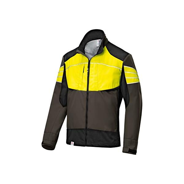 KÃBLER Workwear Forest Ultrashell Jacke | Forstjacke Herren mit CORDURA & Reflex-Elementen | Winddichte Schnittschutzjacke Herren | Atmungsaktive Forstjacke | Forstbekleidung | Forst Jacke