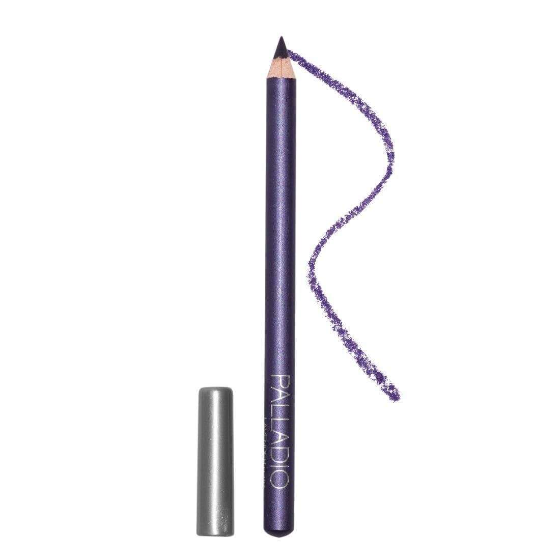 Palladio Wooden Eyeliner Pencil, Thin Pencil Shape, Easy Application, Firm yet Smooth Formula, Perfectly Outlined Eyes, Contour and Line, Long Lasting, Rich Pigment, Lavender — image 1