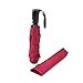 Oak Leaf Windproof Automatic Compact Rain Travel Umbrella,Lightweight,Portable,Auto Open and Close,Red