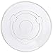 Amazon Basics Compostable Flat Cold Cup Lid, 95mm, Clear, Pack of 1,000