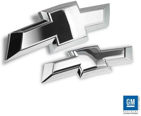 Billet Bowtie Combo Emblem Insert Polished 15-17 Chevy Tahoe/Suburban