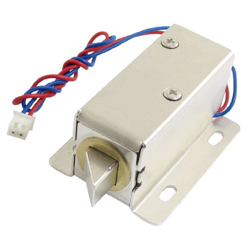 0837L DC 12V 8W Open Frame Type Solenoid for Electric Door Lock