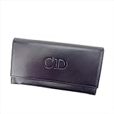 Christian Dior Christian Dior wallet with zipper long wallet unisex CD logo used Y4754