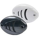 Marinco 10080 12V Drop-in Low Profile Horn with Black and White Grills