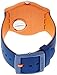 Swatch Myrtil-Tech Skeleton Dial Plastic Silicone Quartz Men's Watch SUOO102