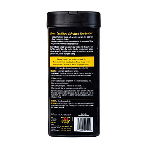 Meguiar's Gold Class Leather Wipes - Image 2