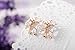Angelady Fashion Statement Rose Earrings Best Gift For Girlfriend Pure Handmade Elegant For Women Party