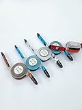 QKILL 2016 Newest! 5 PECES! 2 in1 colored draging pattern Retractable Charger Data Sync USB Cable for iPhone 5 6 6S IPAD MINI AIR Samsung Andriod (5PECES)