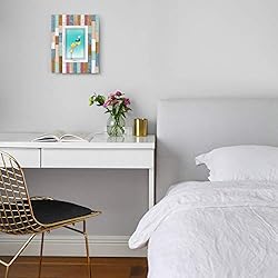 SZQINJI 4x6 Picture Photo Frames Pack of 2 Rustic