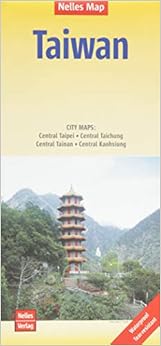 Taiwan Map by Nelles Waterproof Taiwan Map by Nelles Waterproof